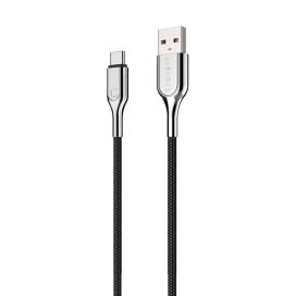 Cygnett USB-C to USB-A 2.0 Armored Cable 1M Black