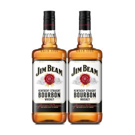 Jim Beam White Label Bourbon 2 X 1.125L