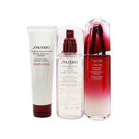 Shiseido Ultimune 3.0 Defend Care Set ( Utm 100Ml + Cleansing Foam 125Ml + Softener 150Ml)