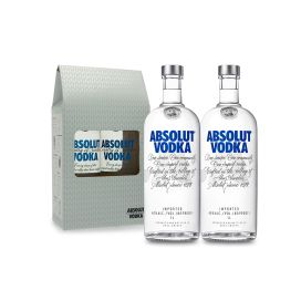 Absolut Vodka 2 x 1L