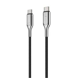 Cygnett USB-C to USB-C 2.0 Armored Cable 1M Black